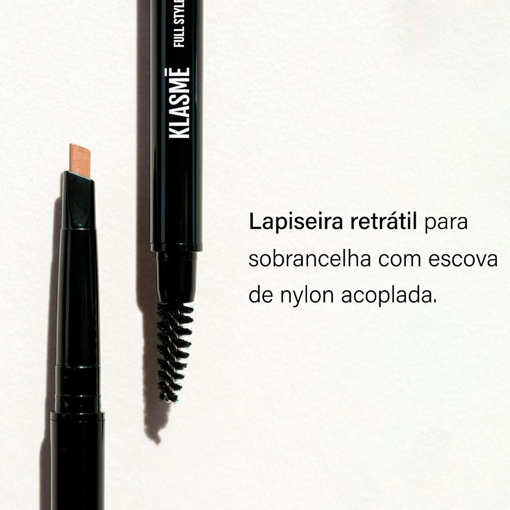 Klasme Full Style Lápis para Sobrancelha ÚNICO 2