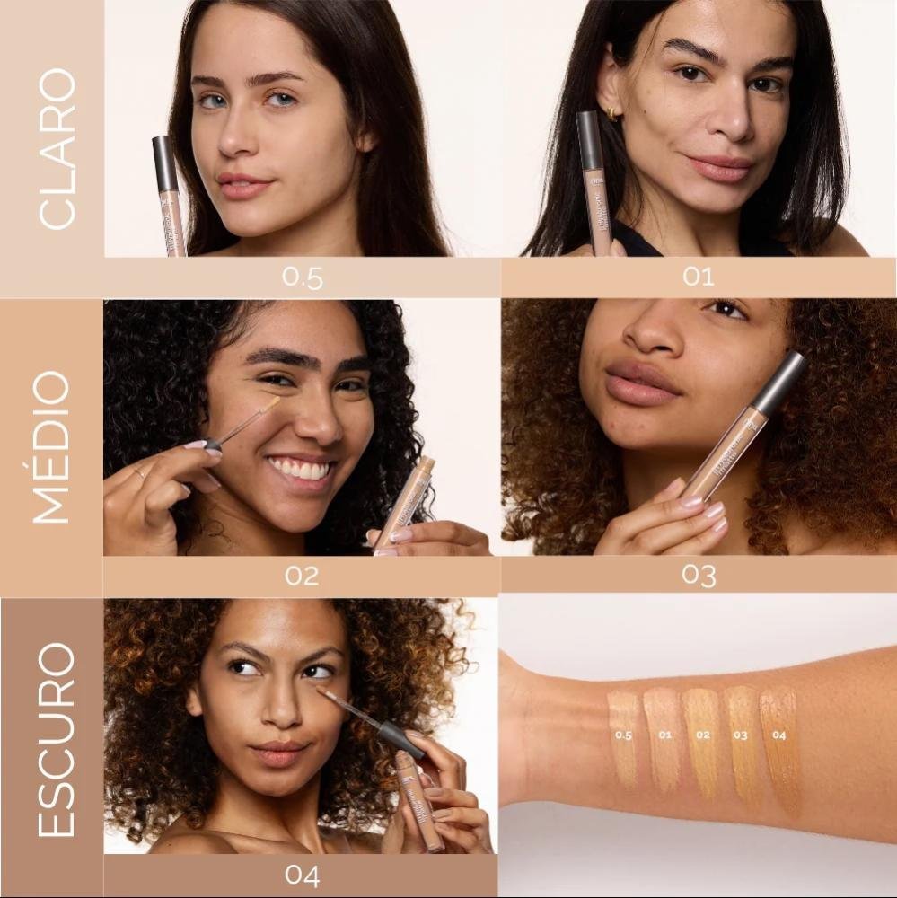 Nina Makeup Hyaluronic Matte 2 Corretivo Líquido 4ml Cor 2 2