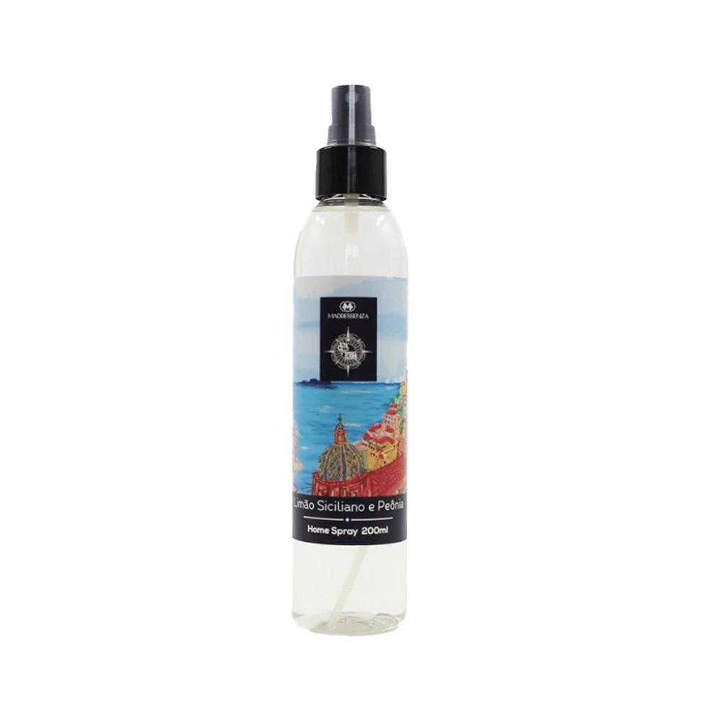 Madressenza Home Spray Limão Siciliano e Peônia 200ml