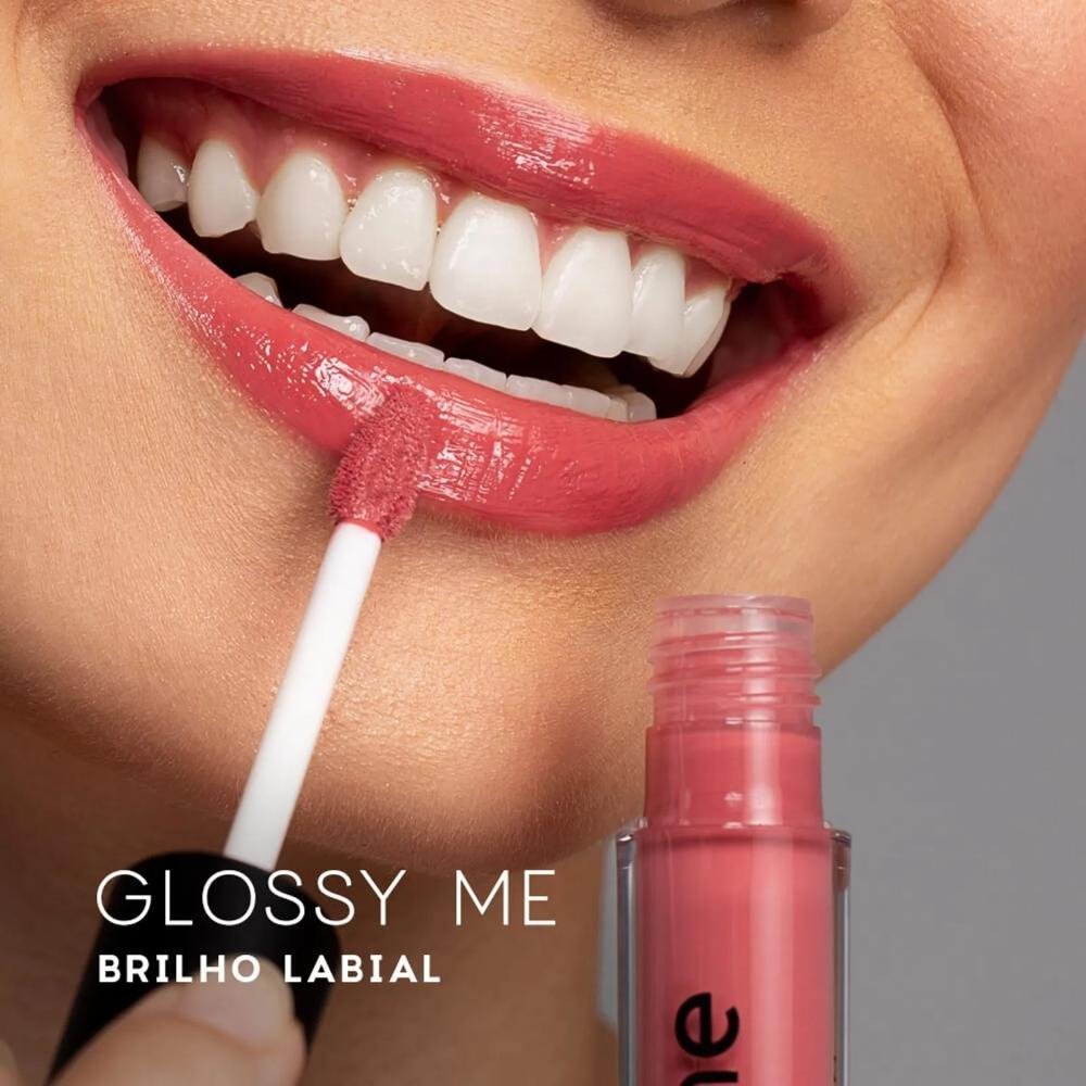 Océane Glossy Me Rose Brilho Labial Rosa Me Rose 2