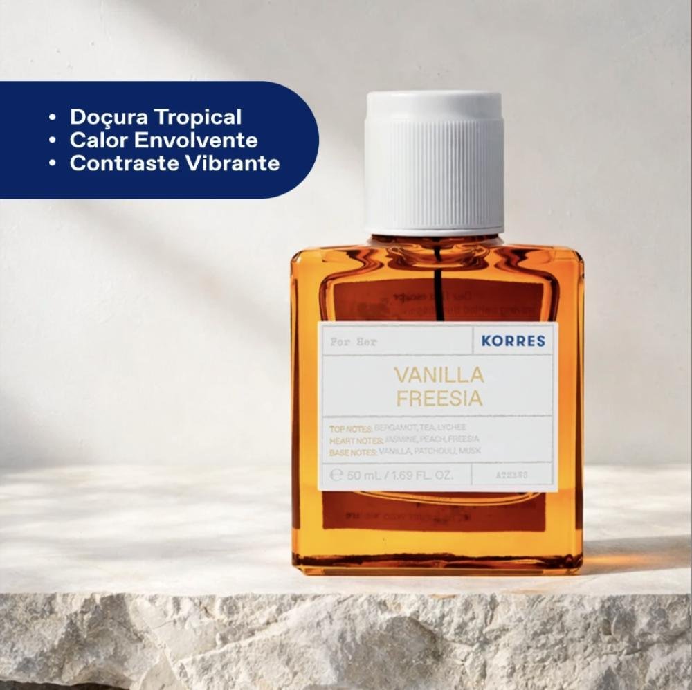 Korres Vanilla Freesia Deo Colônia Feminina 50ml 50ml 3