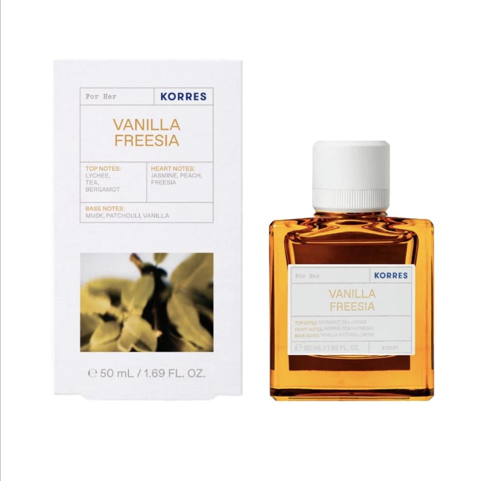 Korres Vanilla Freesia Deo Colônia Feminina 50ml 50ml 4