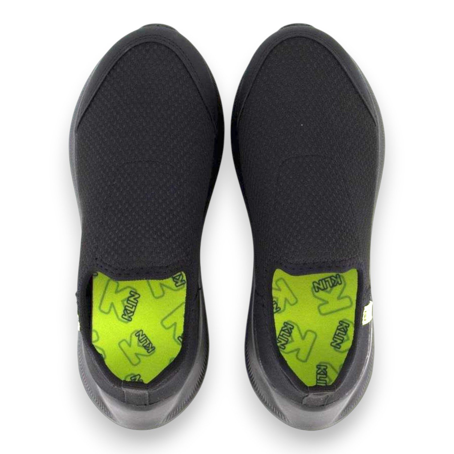 Tenis Infantil Menino Klin Preto Colegial Macio Original Preto 3