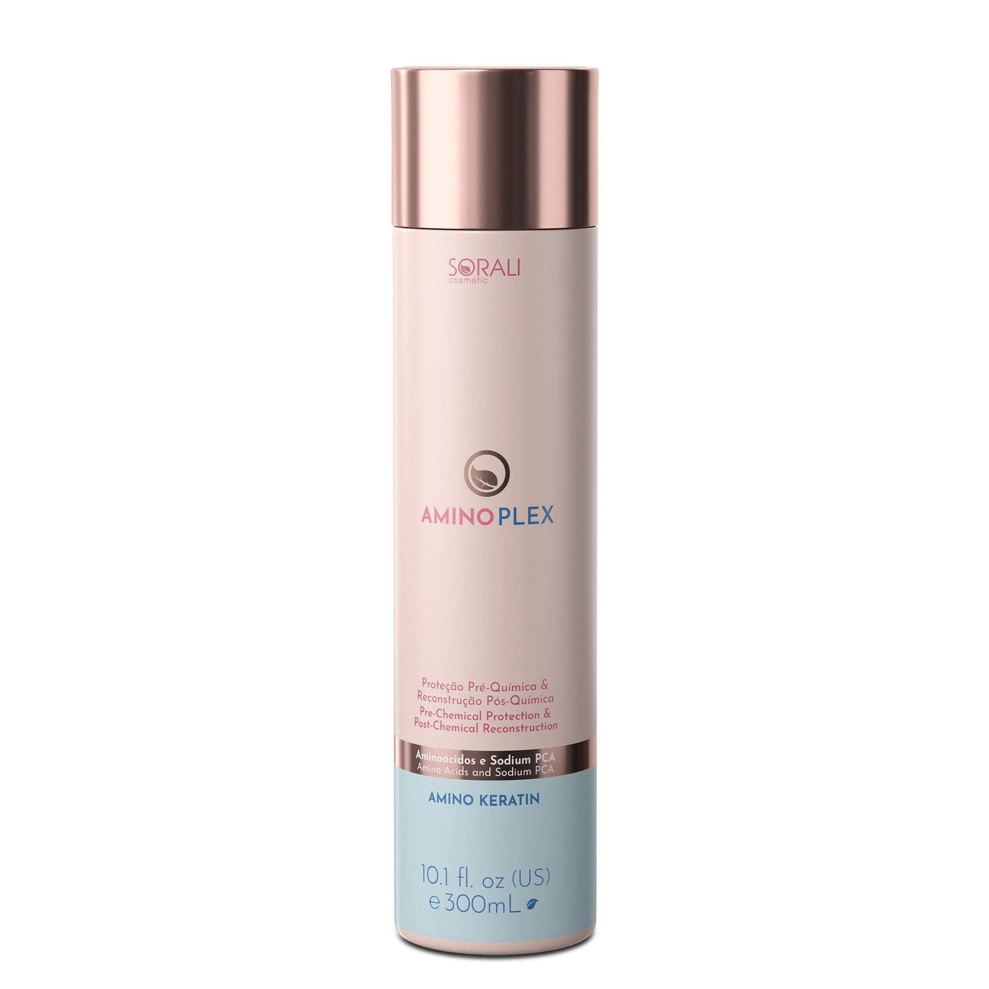 AMINO PLEX - KERATIN - Reconstrução Instantânea e Fortalecimento Capilar - 300ml 300ml 1