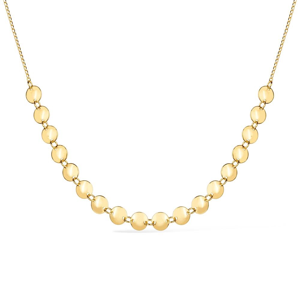 Chocker Dourada Esferas com Extensor