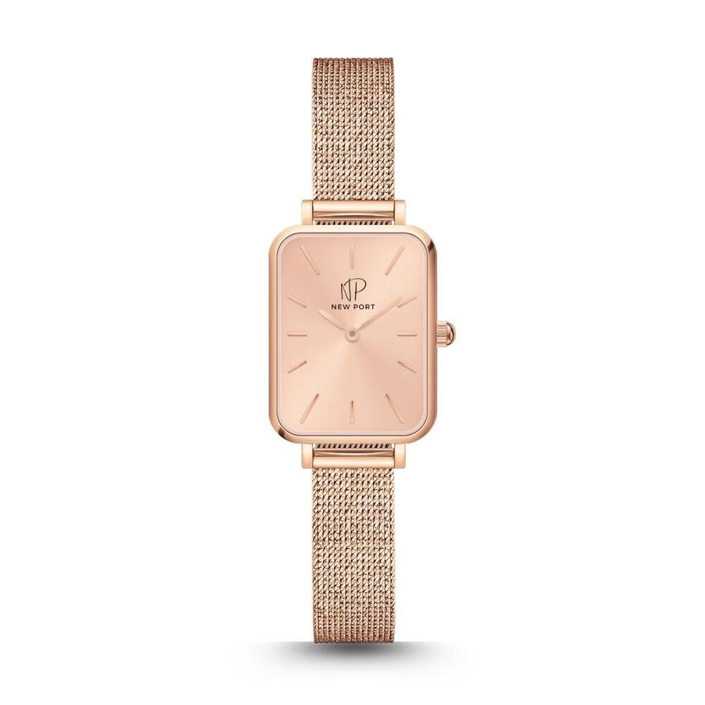 Relógio Feminino Quadrado Elegante Vermont Full Rosé