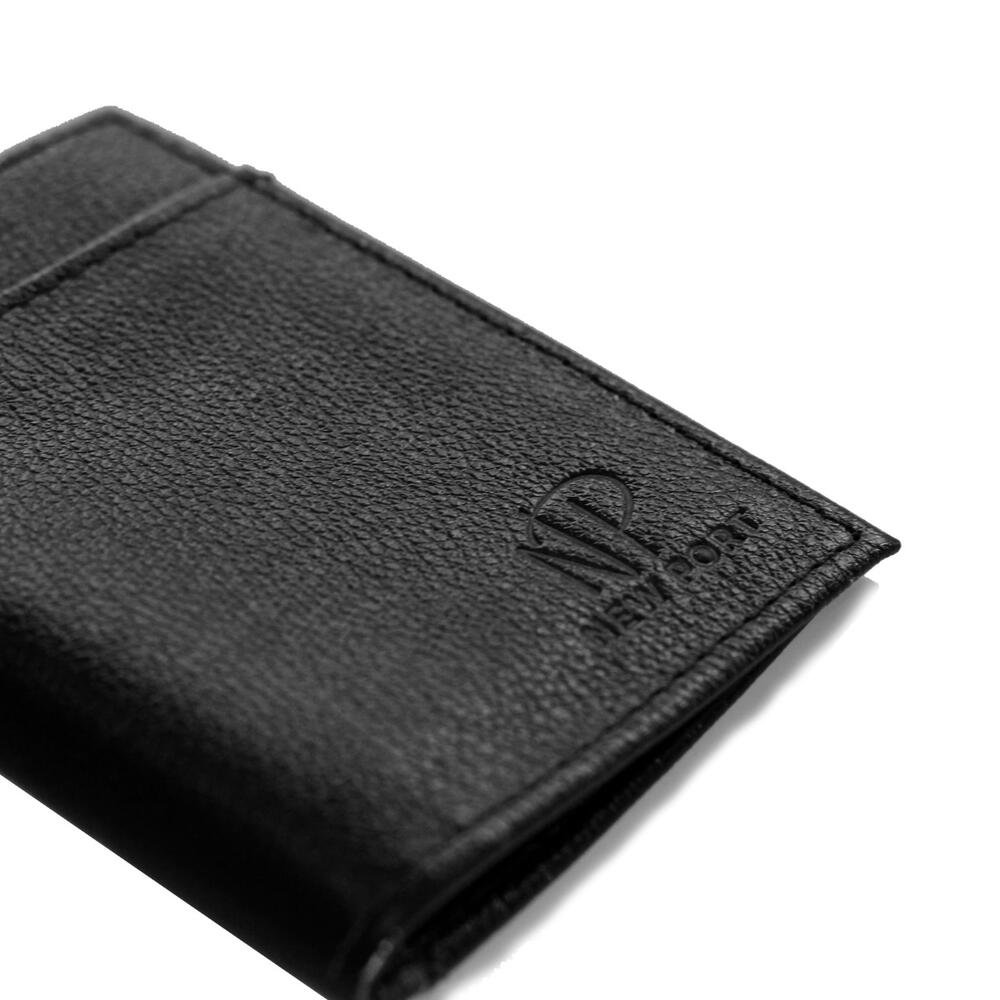 Relógio Masculino Preto Casual Elegante + Carteira Couro Dourado 3