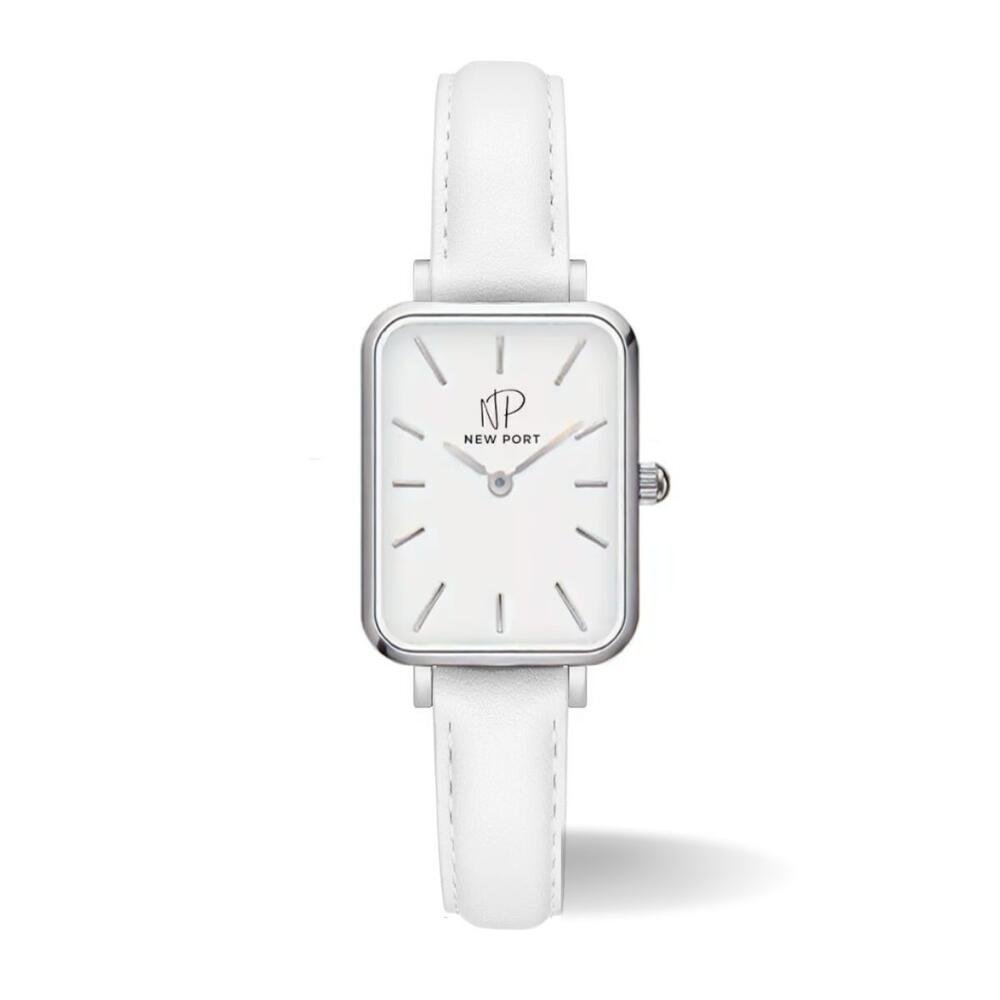 Relógio Fem. Quad. Eleg. Analóg. Minimal. New Port