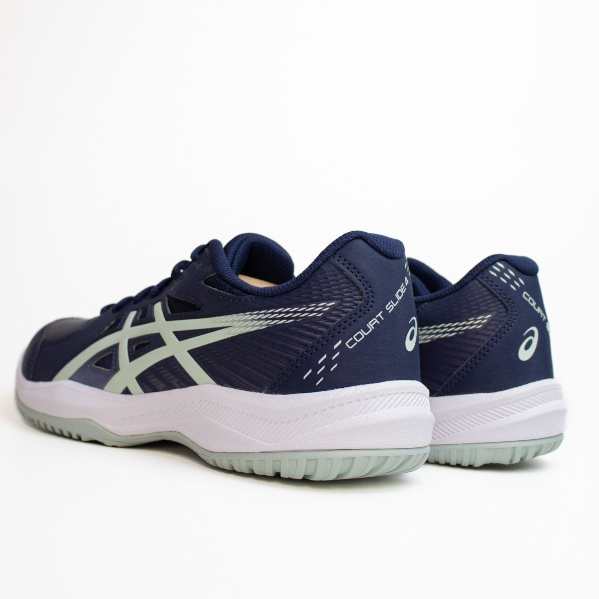 Tênis Asics Court Slide 4 Masculino Azul 3
