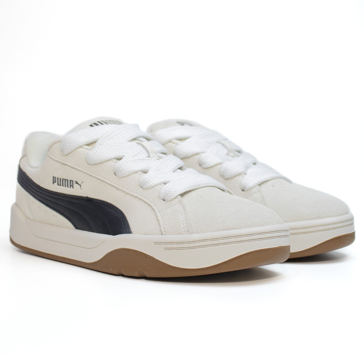 Tênis Puma Park Lifestyle Easy SD Bege/Preto 2