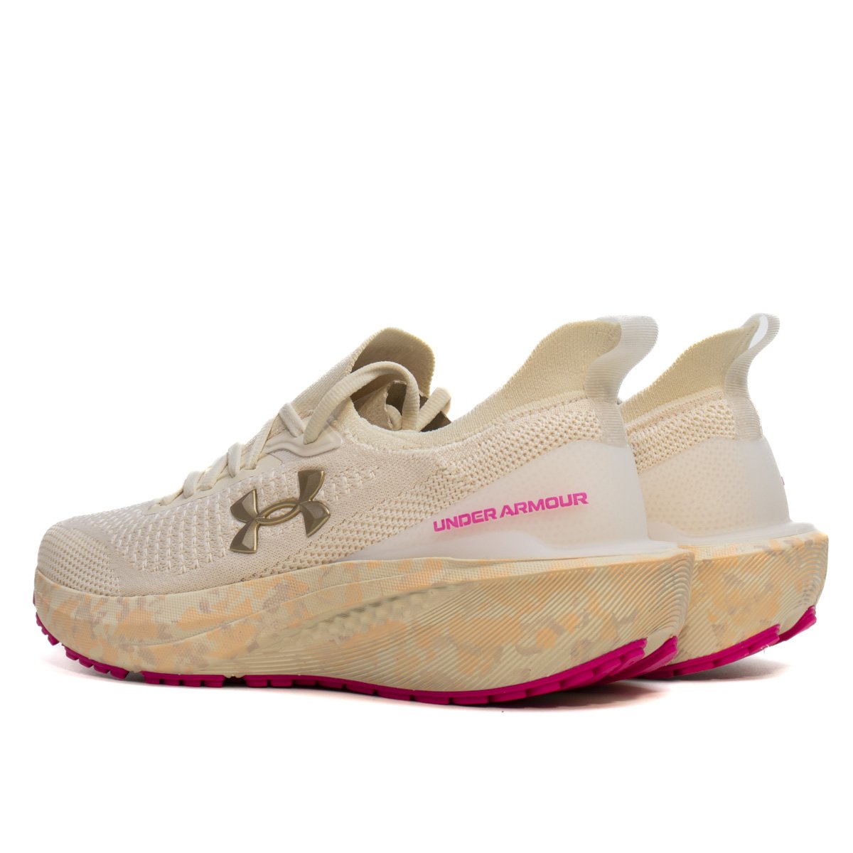 Tênis Under Armour Charged Quicker 2 Feminino Bege 2