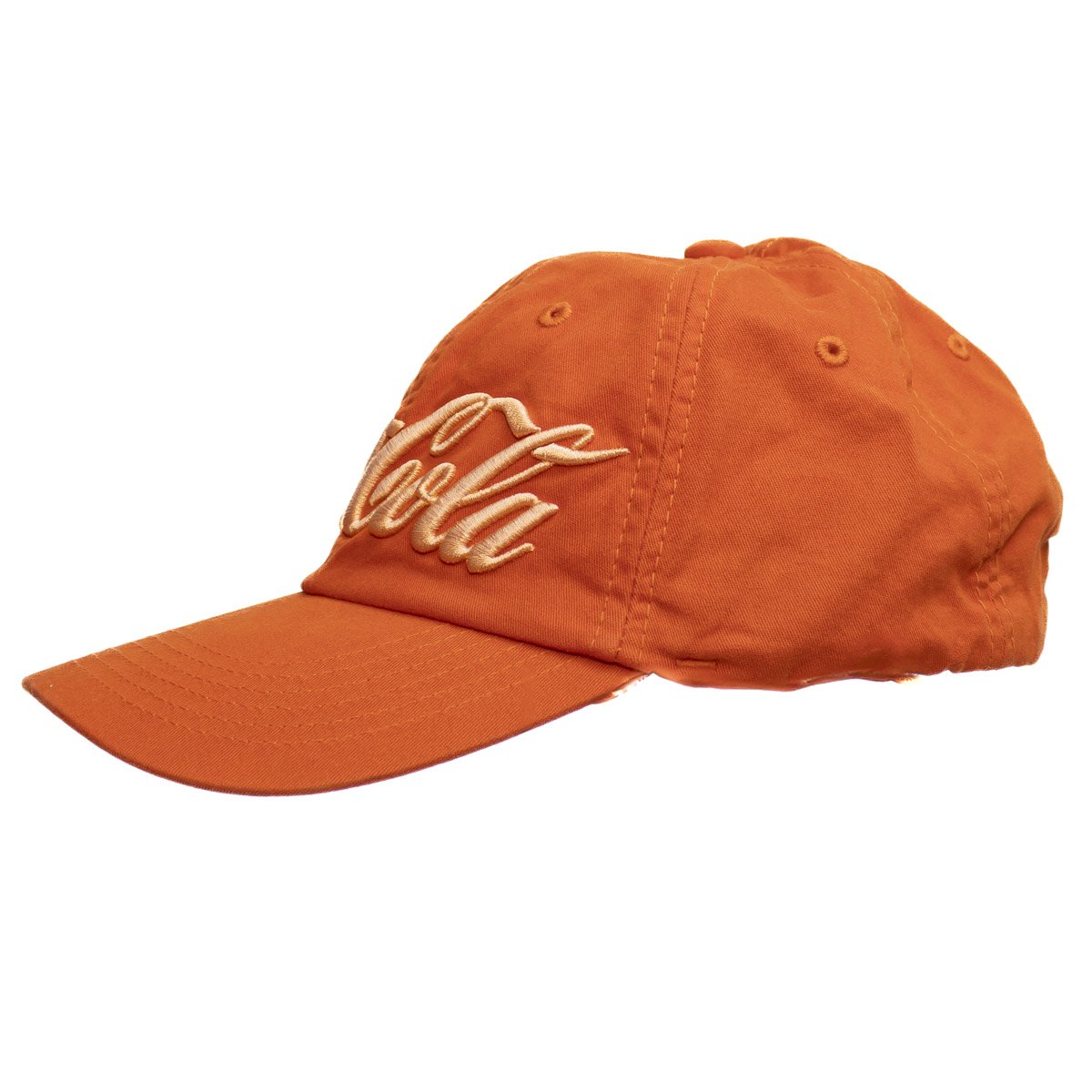 Boné Coca-Cola Básico Bordado Frontal Unissex Laranja 3