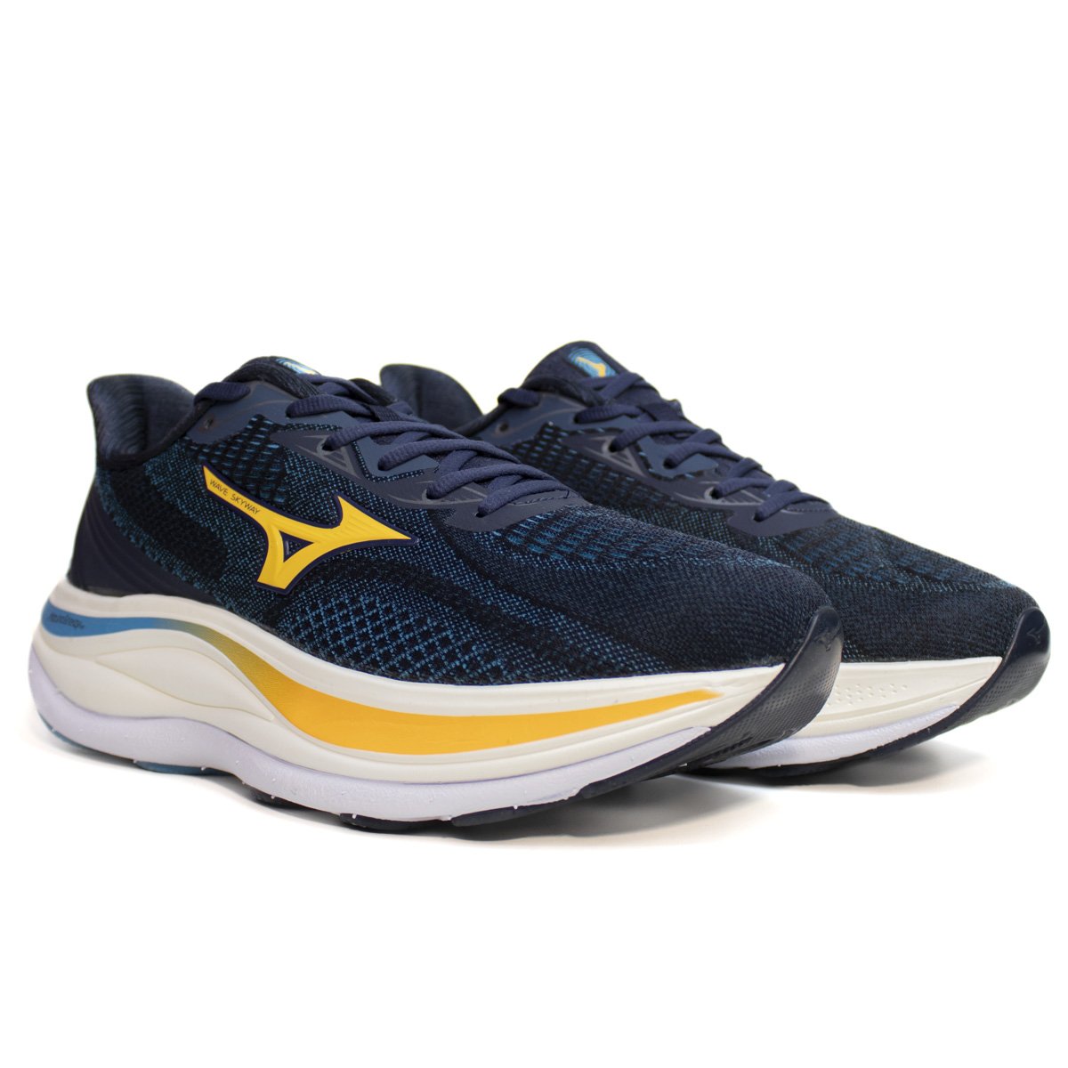 Tênis Mizuno Wave Skyway Masculino Marinho 2