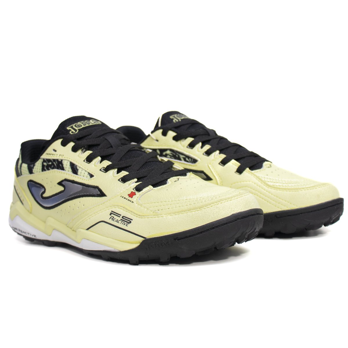 Chuteira Joma FS Reactive Society Amarelo/Preto 3