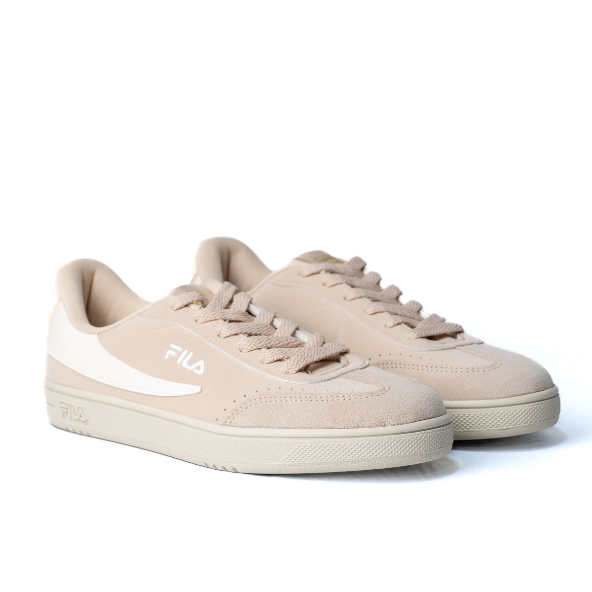 Tenis Fila Court 80 Feminino Bege 2