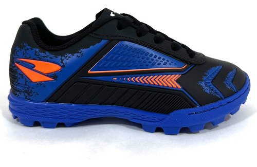 Chuteira Dray Foorcy Infantil Society Preto/Azul