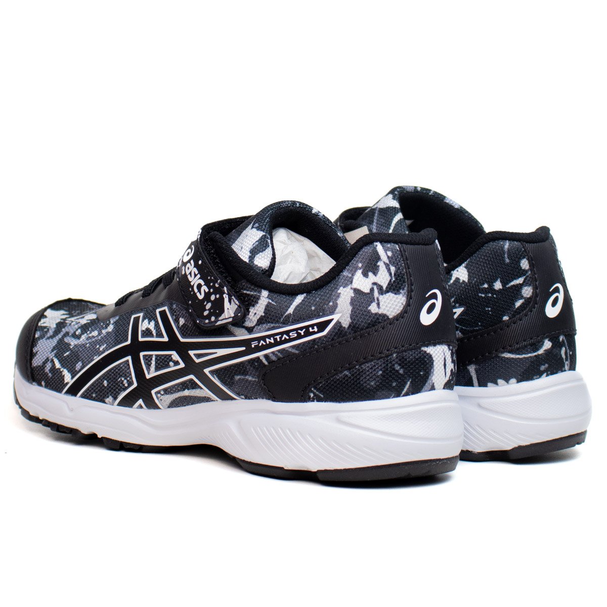 Tenis Asics Fantasy 4 Infantil Preto 3