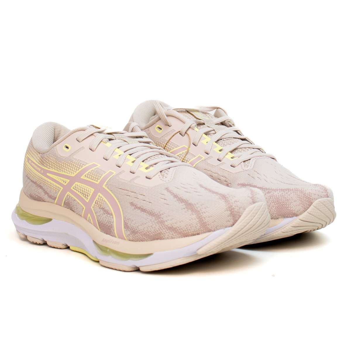 Tenis Asics Hypersonic 5 Feminino Bege 2