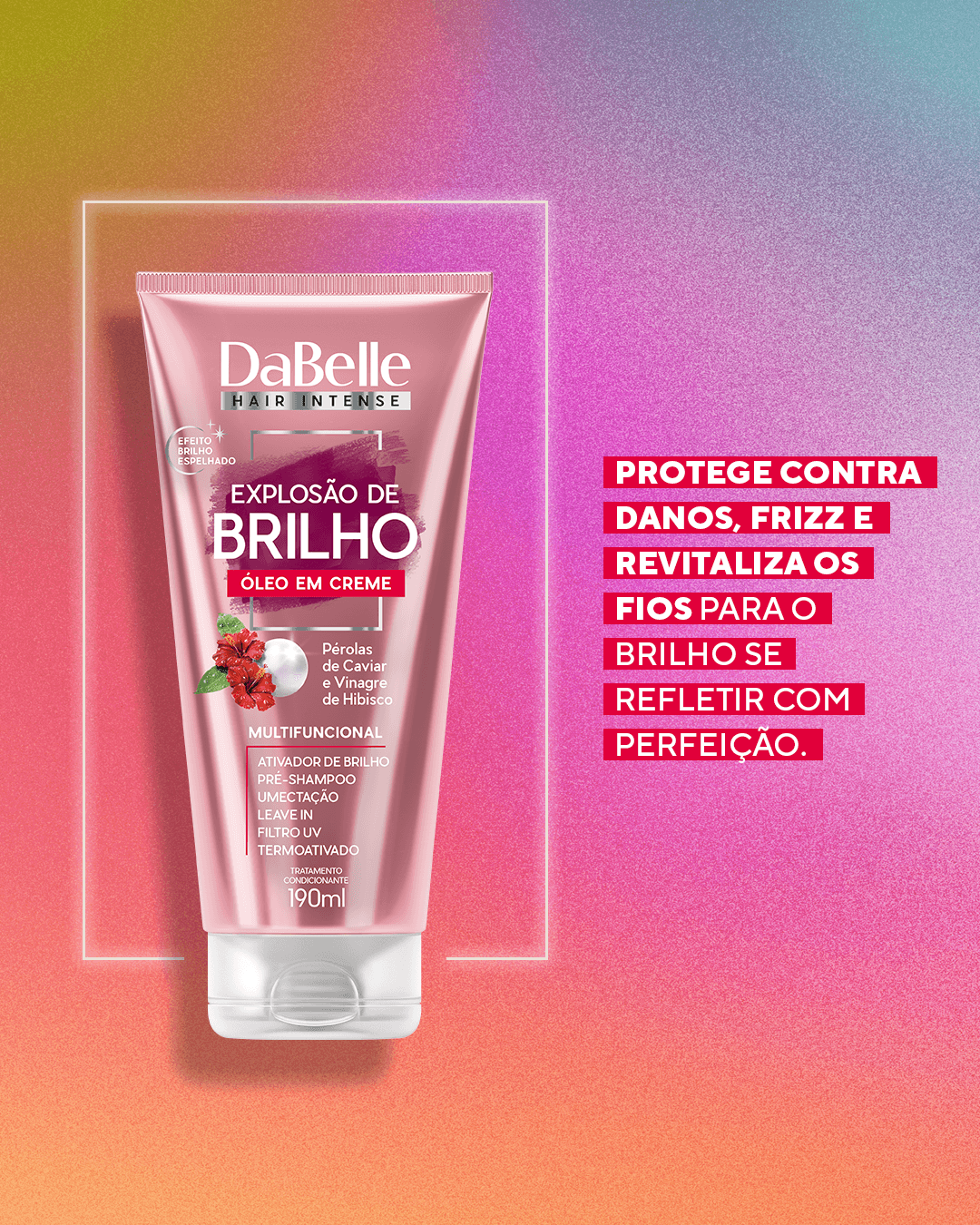 DaBelle Óleo em Creme - Explosão de Brilho 190ml 4