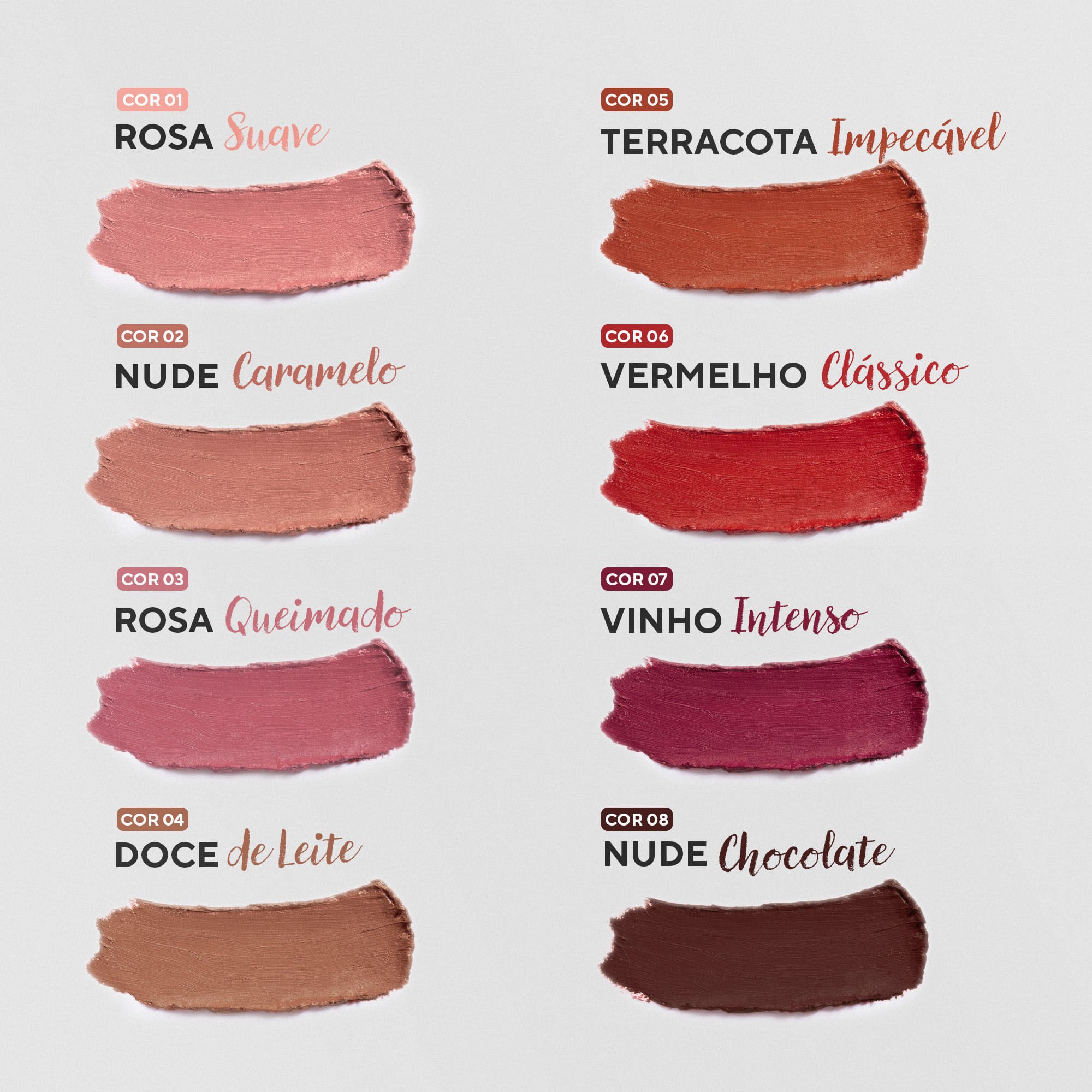 Batom Chic Lips DaBelle Beauty - Nude Caramelo Nude Caramelo 3