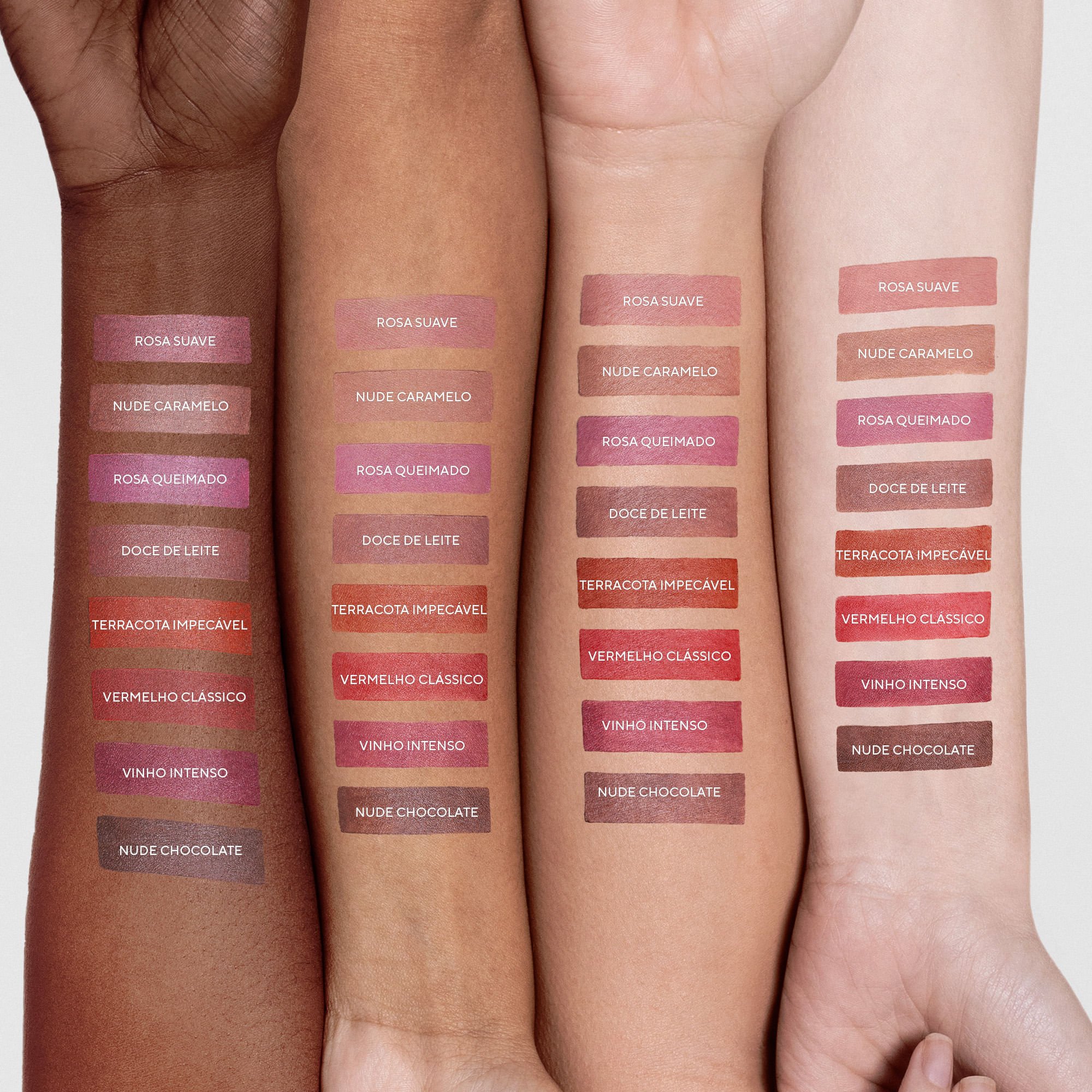 Batom Chic Lips DaBelle Beauty - Nude Caramelo Nude Caramelo 4