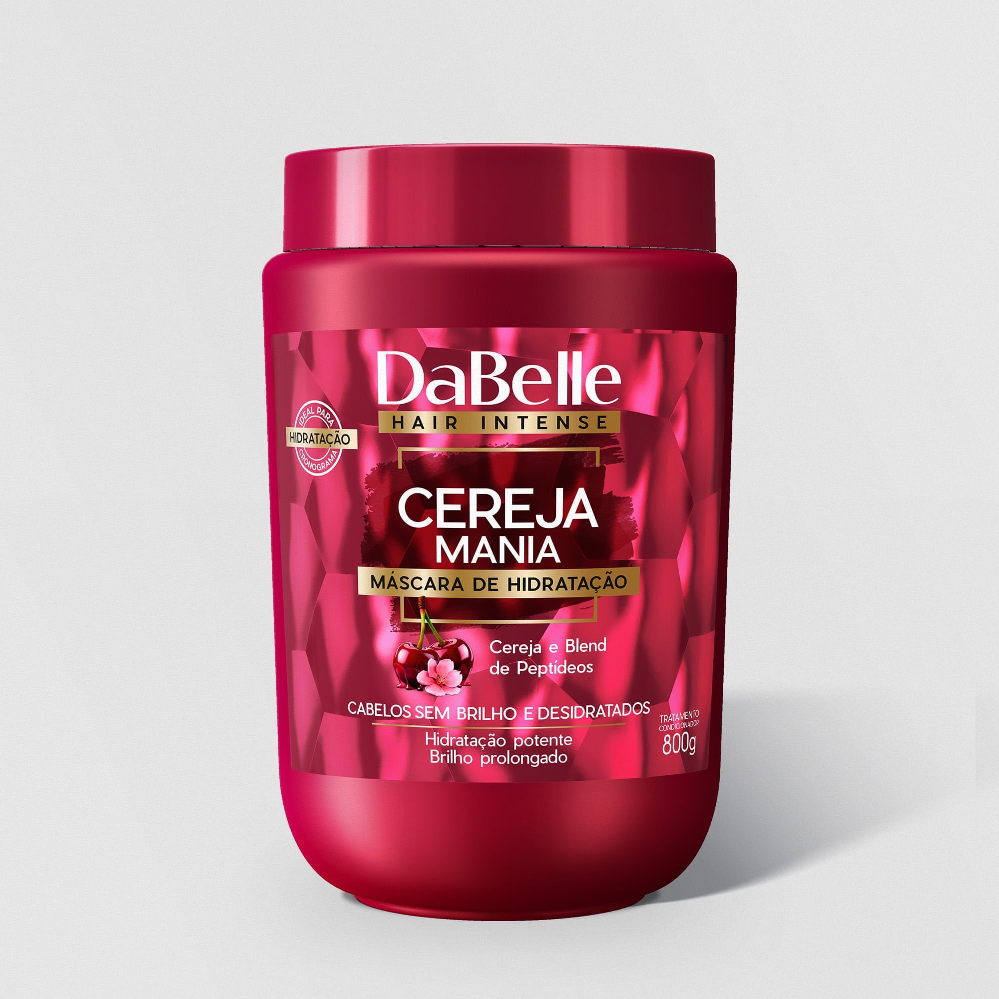 Máscara de Hidratação Cereja Mania 800g - DaBelle