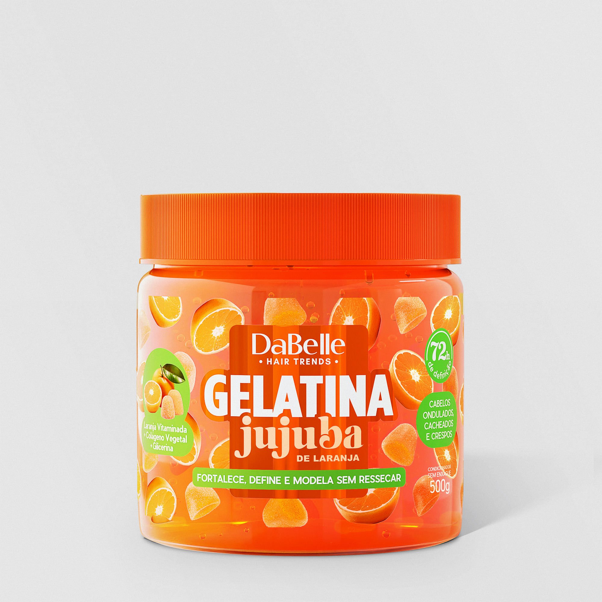 Gelatina Jujuba de Laranja - DaBelle Hair 500g
