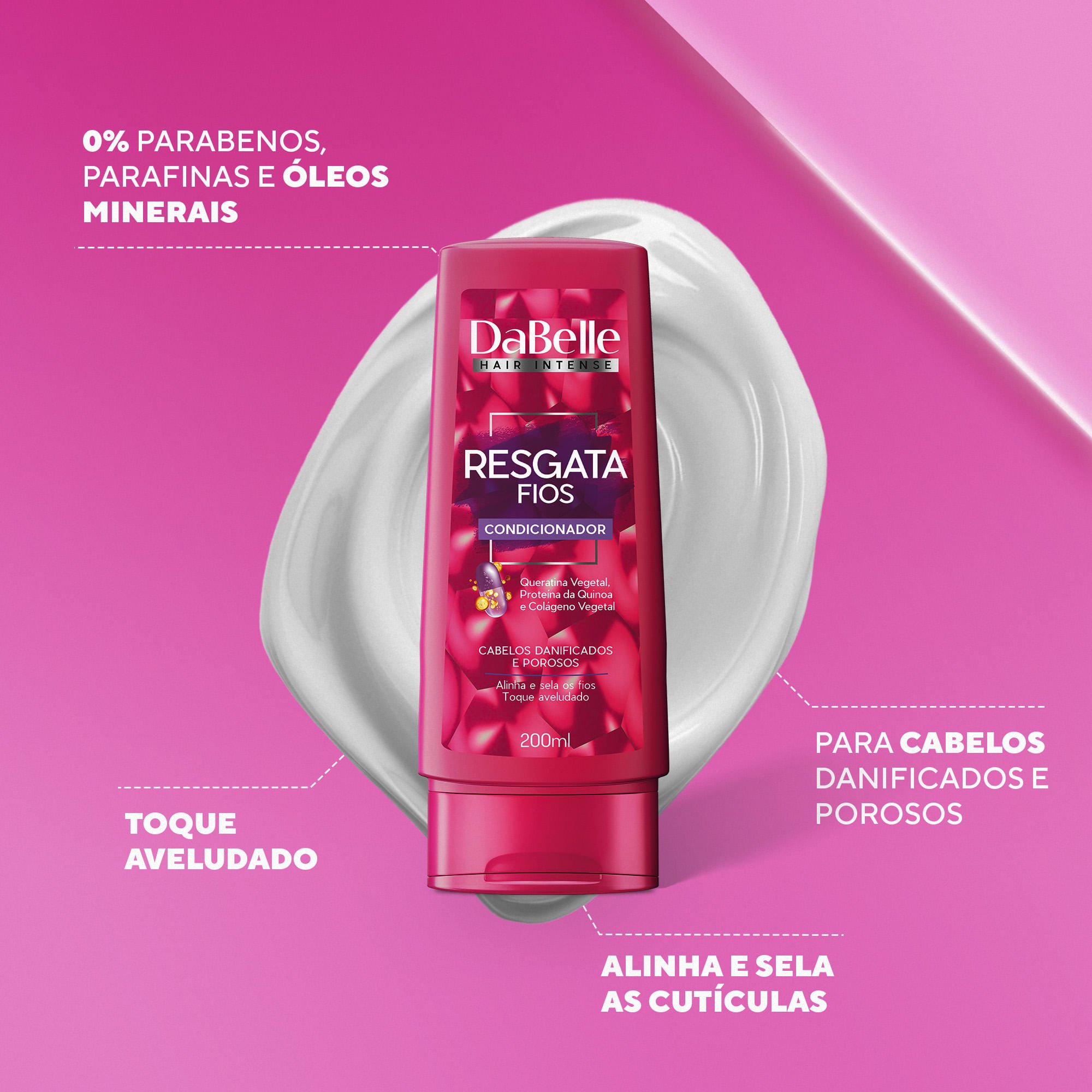 DaBelle Condicionador 200ml - Resgata Fios 200ml 2