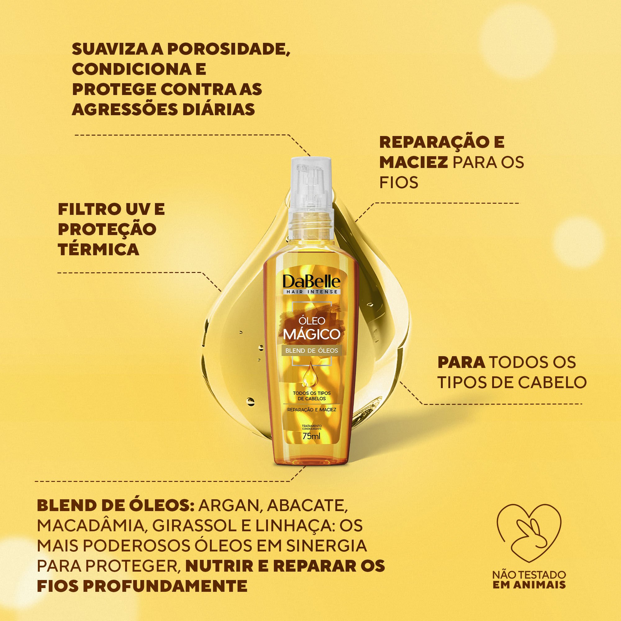 DaBelle Blend de Óleos 75ml - Óleo Mágico 75ml 2