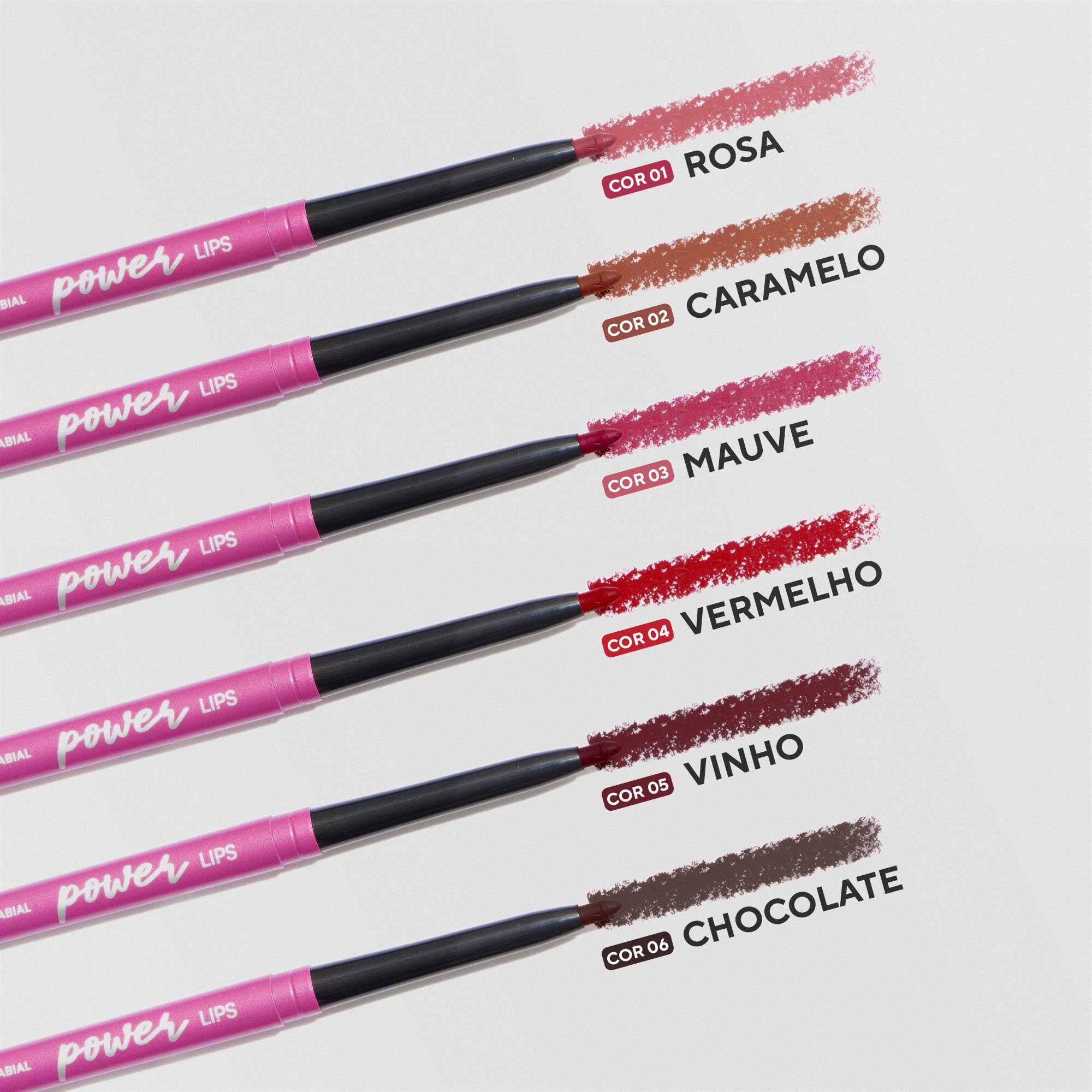 Lapiseira Labial Power Lips DaBelle Beauty - Rosa Rosa 3