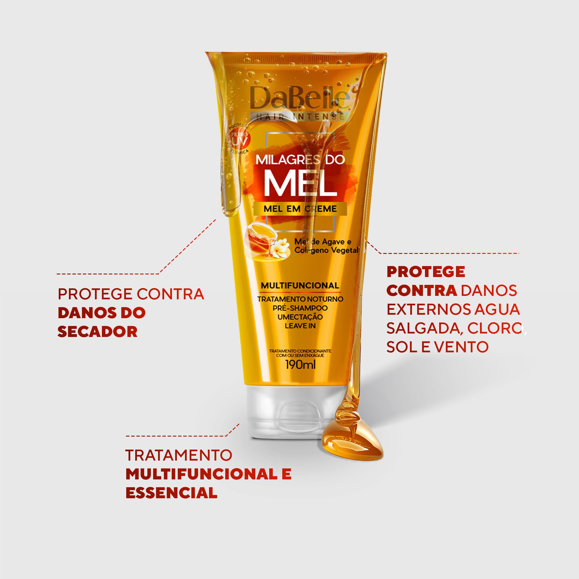 DaBelle Mel em Creme - Milagres do Mel 190ml 2