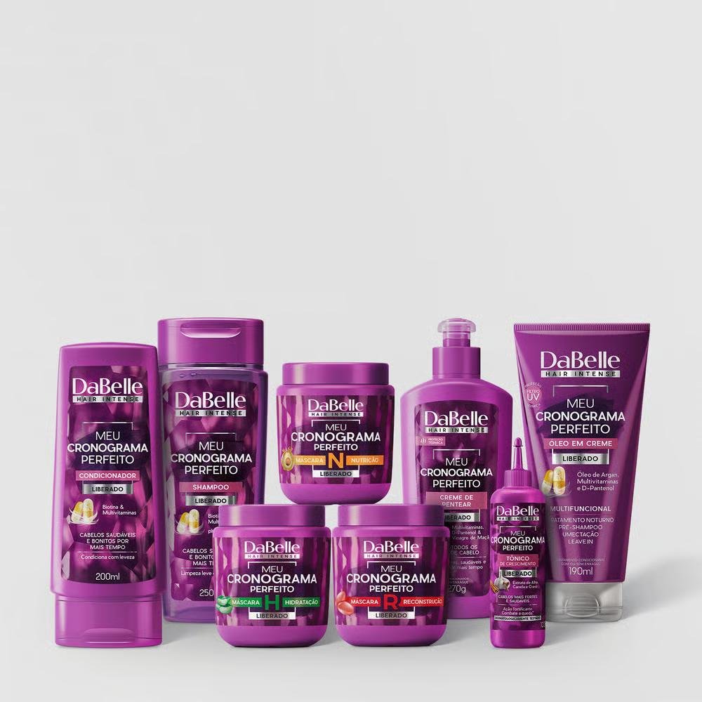 DaBelle Kit Crono (8 Produtos) - Meu Cronograma Perfeito
