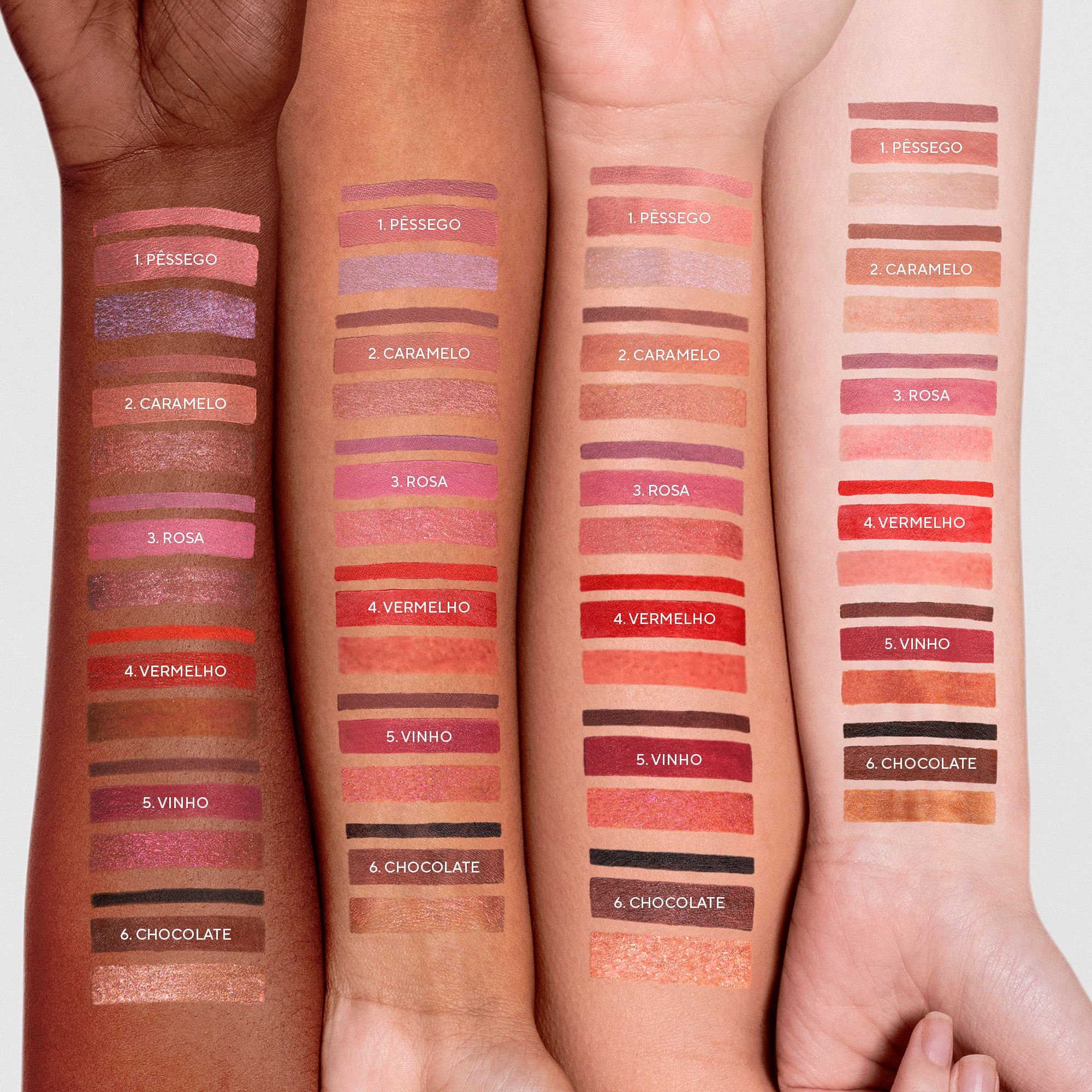 Lip Combo Boca Perfeita DaBelle Beauty - Vermelho ÚNICO 4