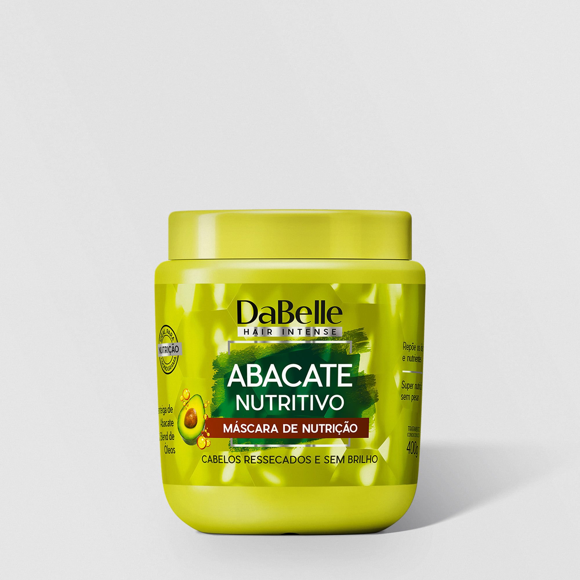 Máscara Hidratação Abacate Nutritivo - Dabelle Hair 400g