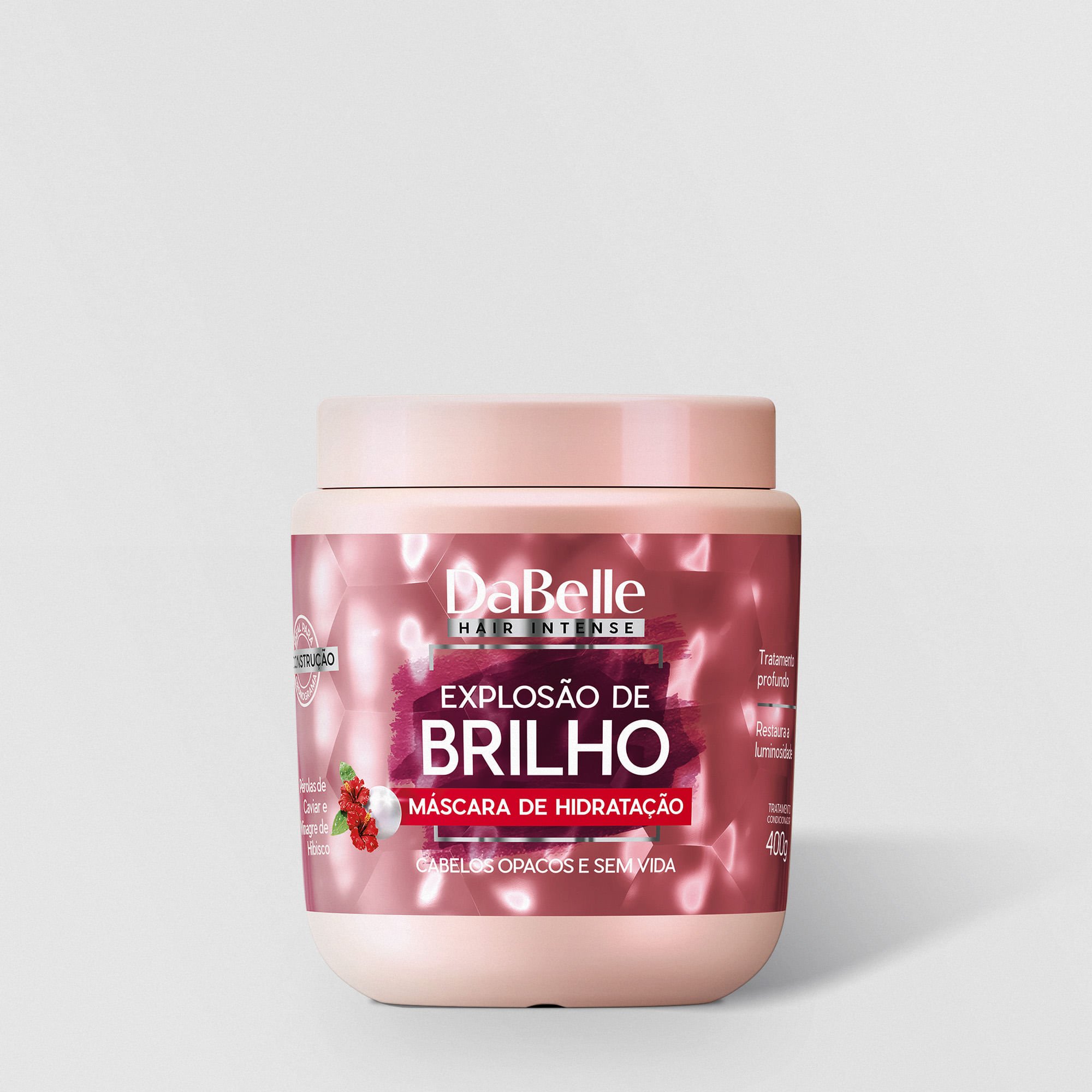 Máscara Hidratação Explosão de Brilho - Dabelle Hair 400g