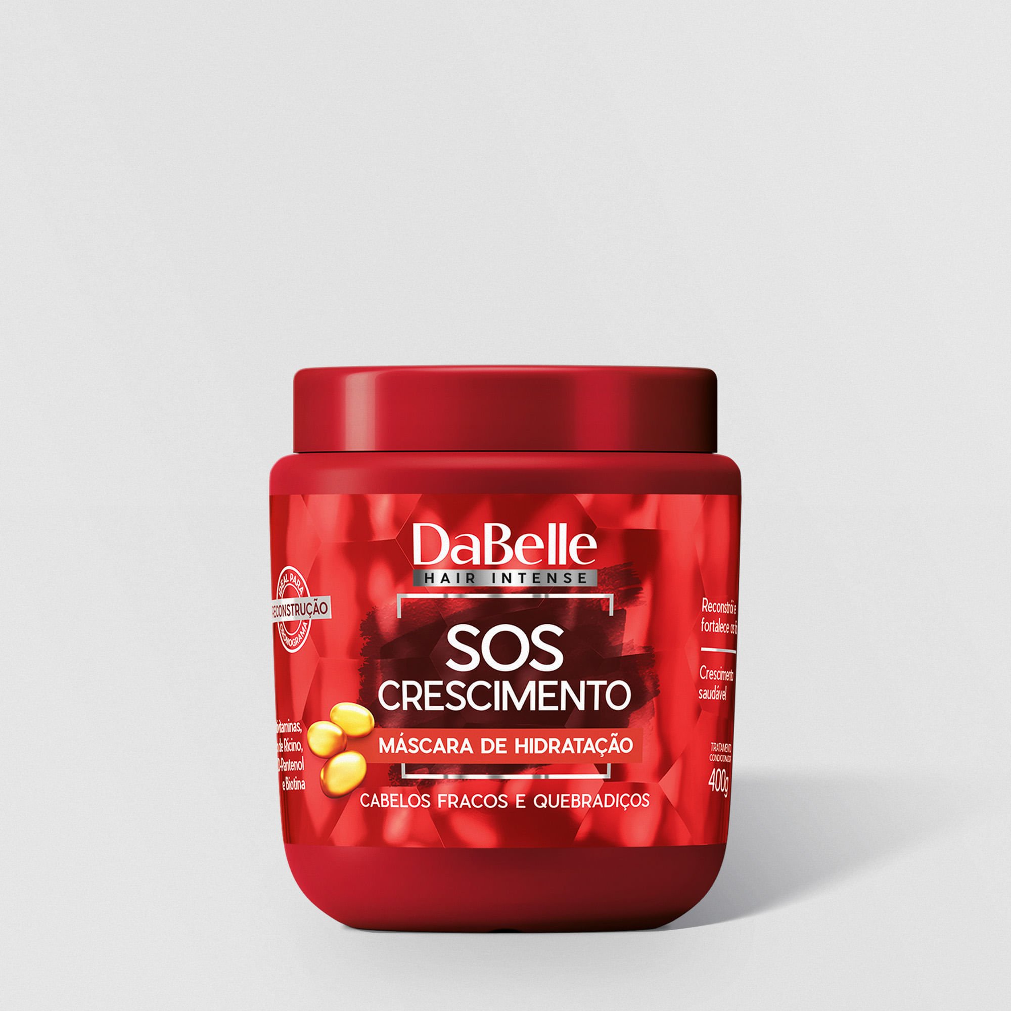 Máscara Hidratação SOS Crescimento - Dabelle Hair 400g
