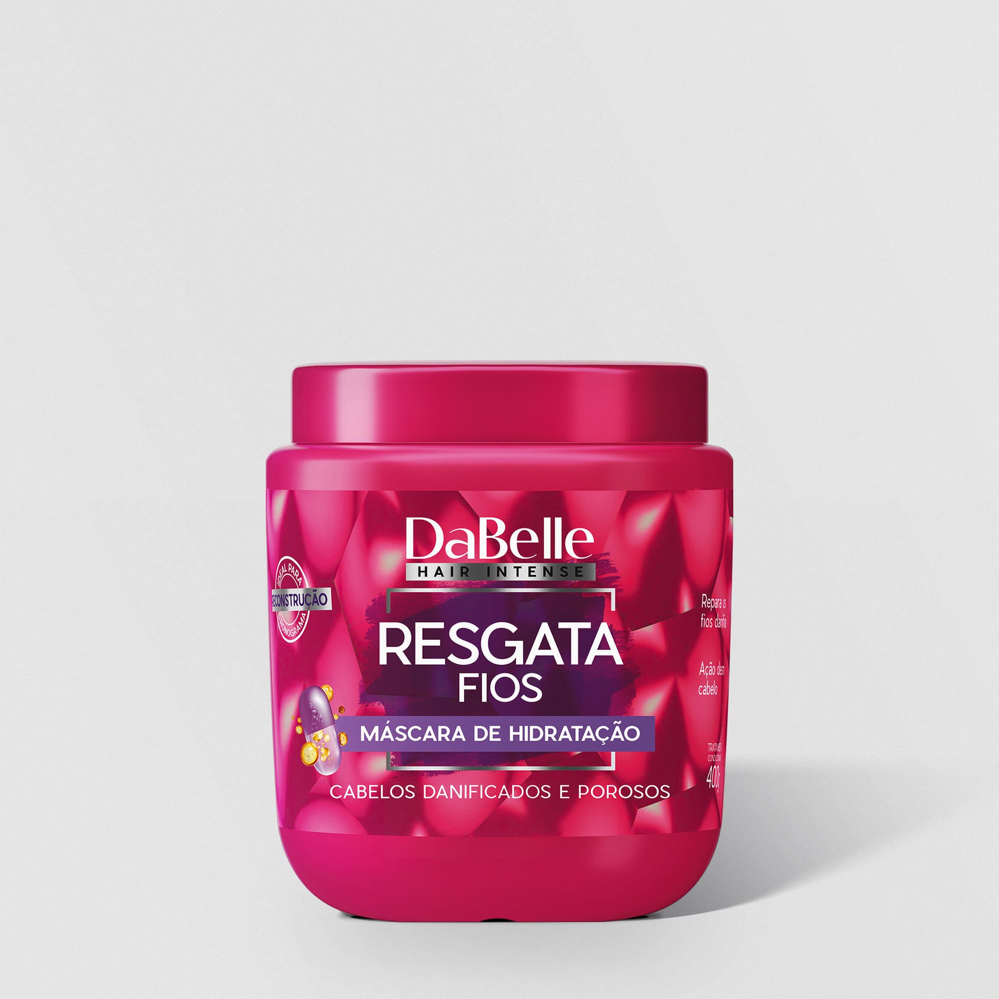 Máscara Hidratação Resgata Fios - Dabelle Hair 400g
