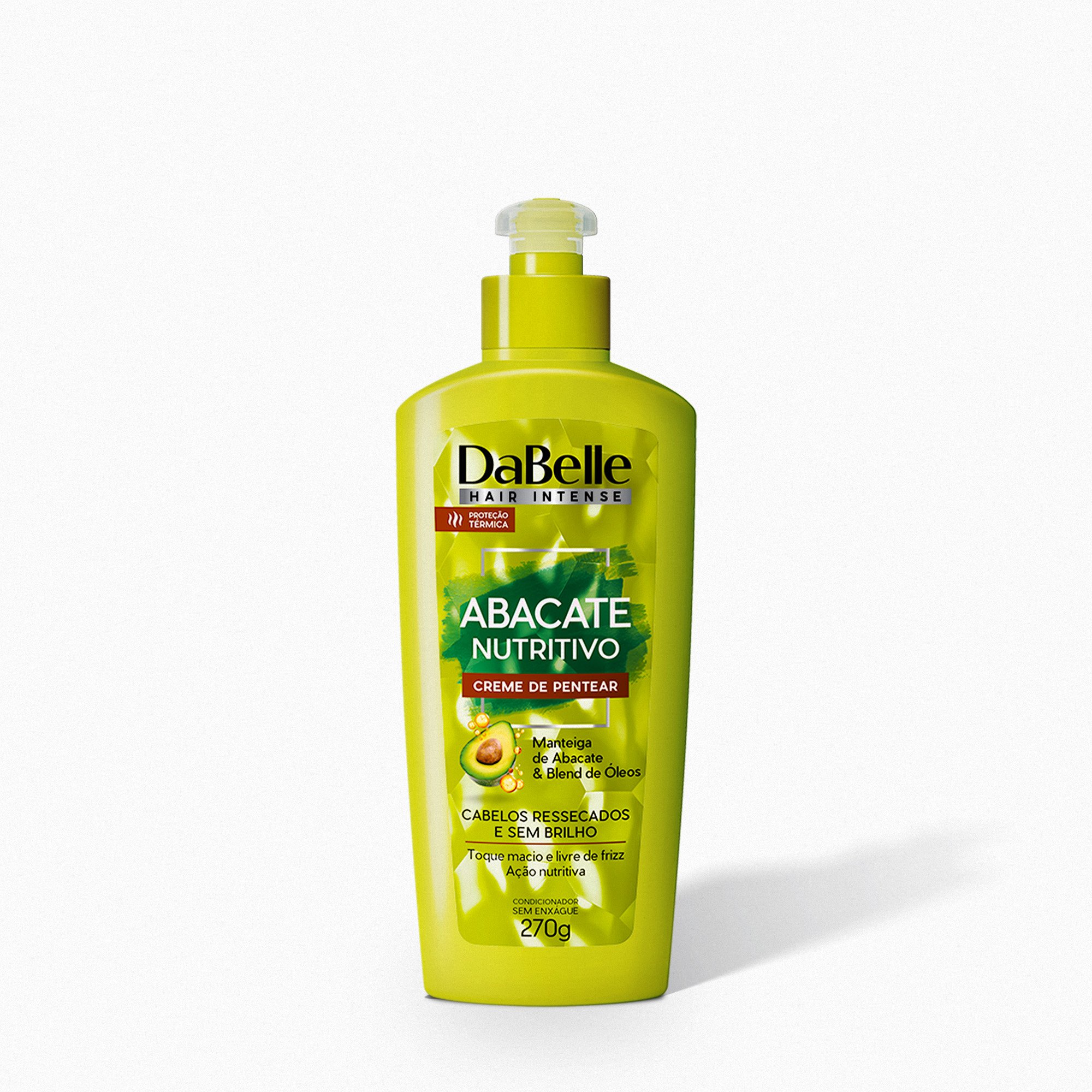 Kit Completo Abacate Nutritivo Dabelle Hair 800g - 6 Produtos ÚNICO 6