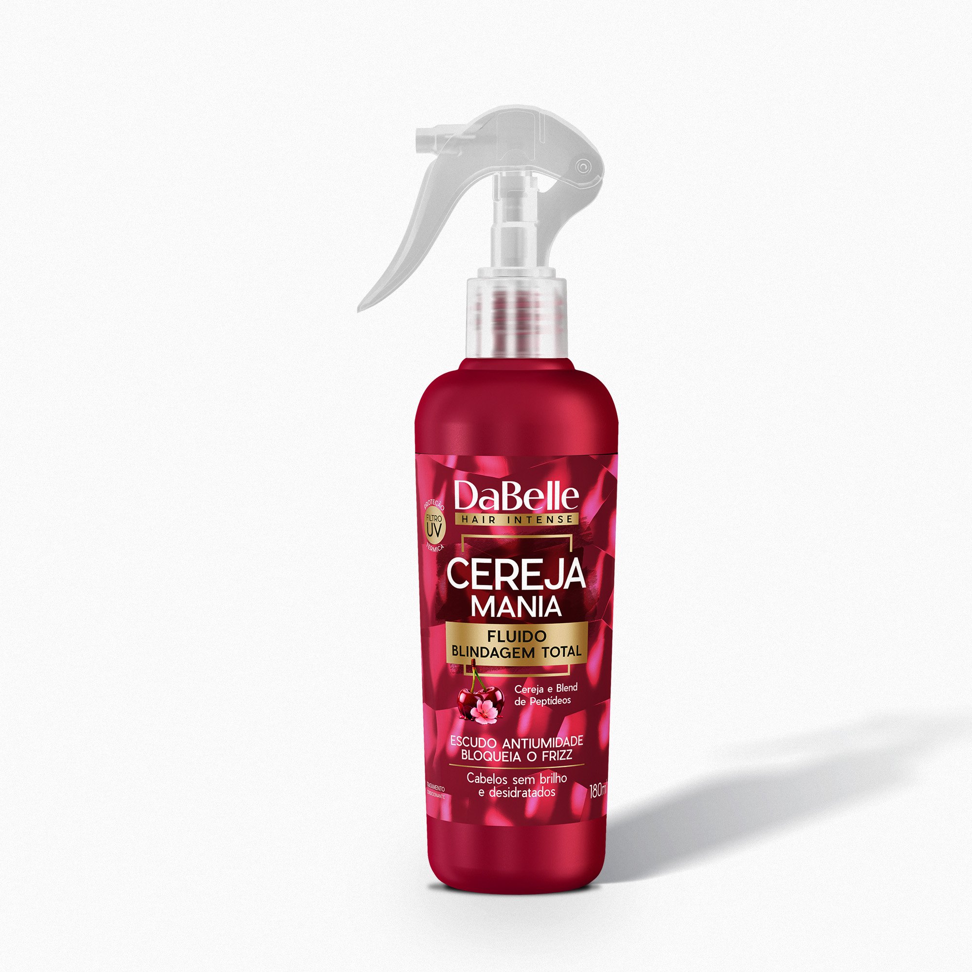 Kit Máscara 800g + Fluido Blindagem Total Cereja Mania - Dabelle Hair ÚNICO 2