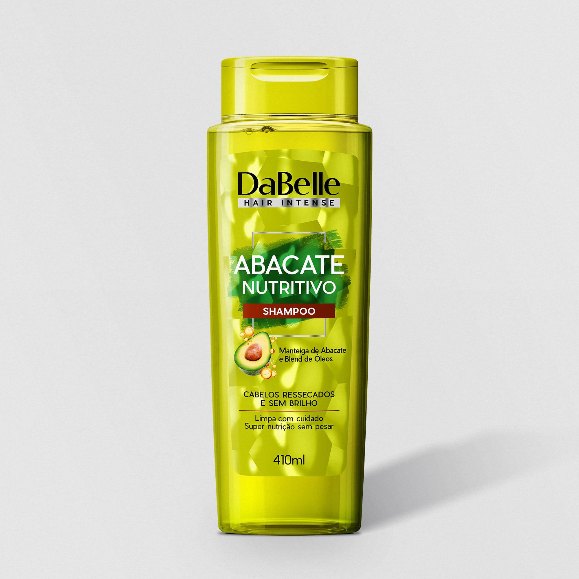 Shampoo Abacate Nutritivo Dabelle Hair 410ml