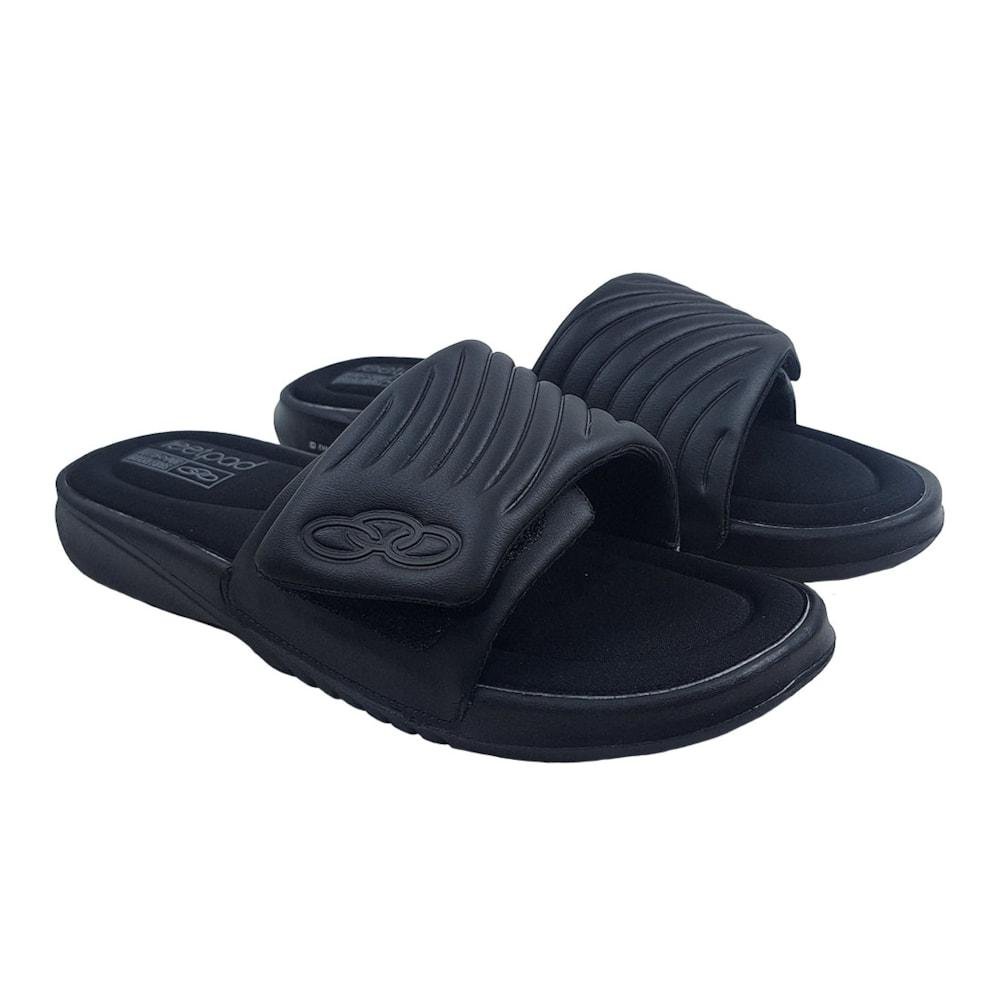 Chinelo Olympikus Melbourne 2 Slide Unissex Preto 2