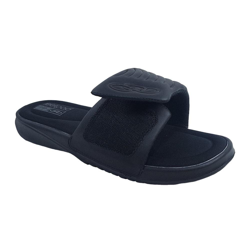 Chinelo Olympikus Melbourne 2 Slide Unissex Preto 5