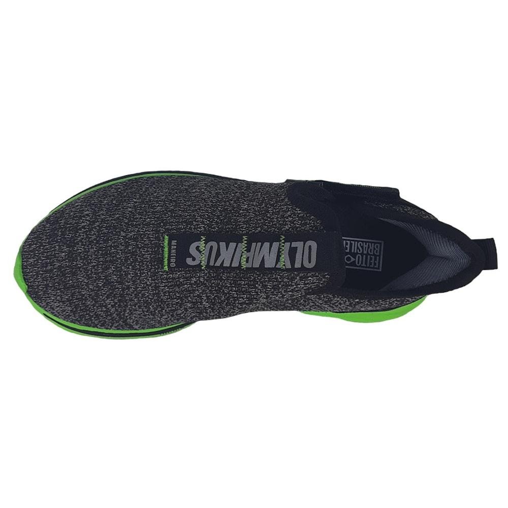 Tênis Olympikus Maneiro Kids Infantil Preto/Verde Preto/Verde 4