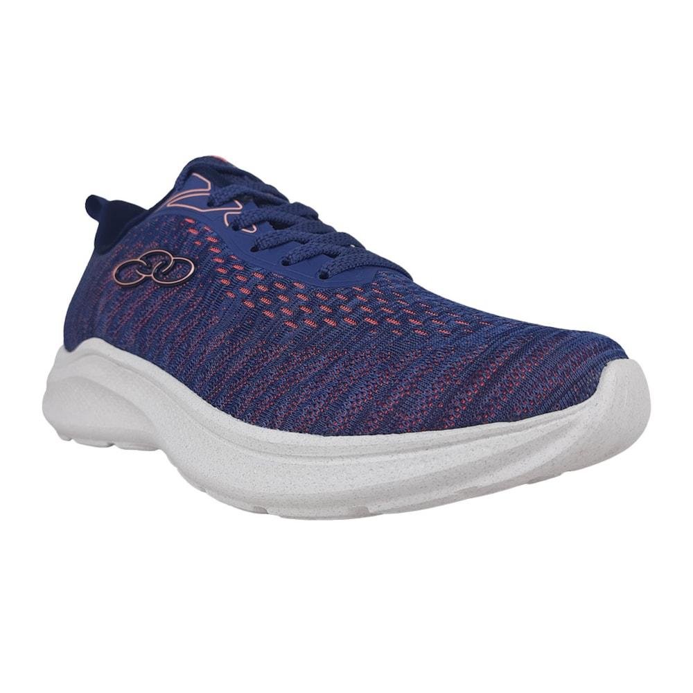 Tênis Olympikus Nyx EVASense Feminino Azul/Laranja 5