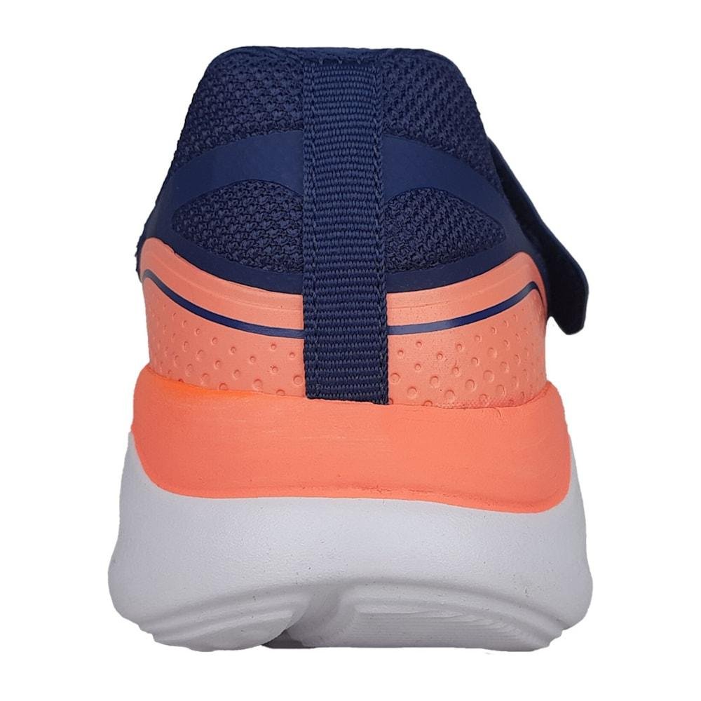 Tênis Olympikus Smash Infantil Marinho/Coral Azul/Laranja 5