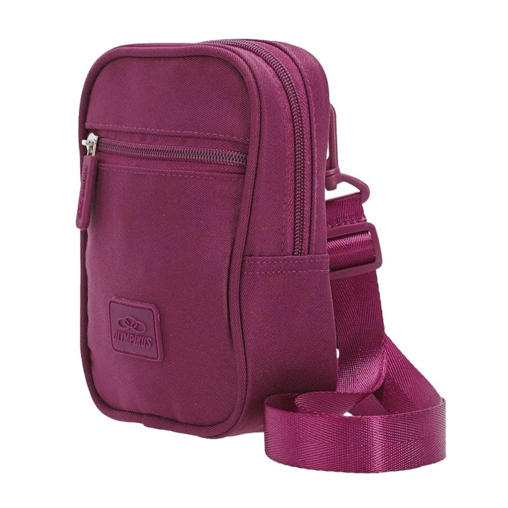 Shoulder Bag Olympikus Mini Bolsa Lateral Unissex Roxo 2