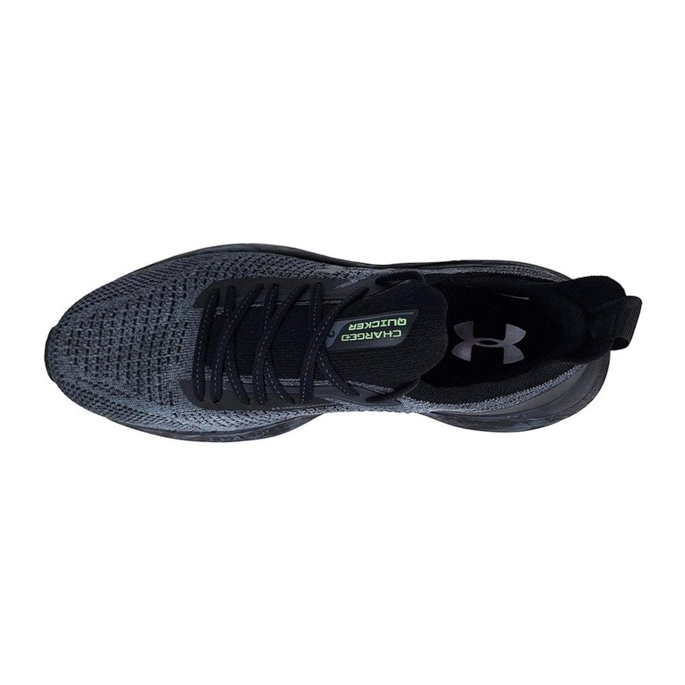Tenis Under Armour Charged Quicker 2 Masculino Preto 4