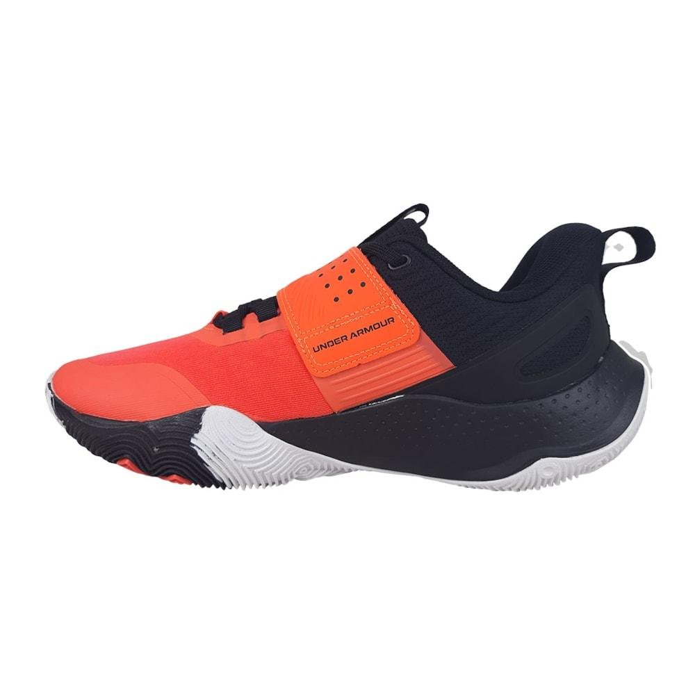 Tênis Under Armour Buzzer SE Laranja Masculino Laranja/Preto 2