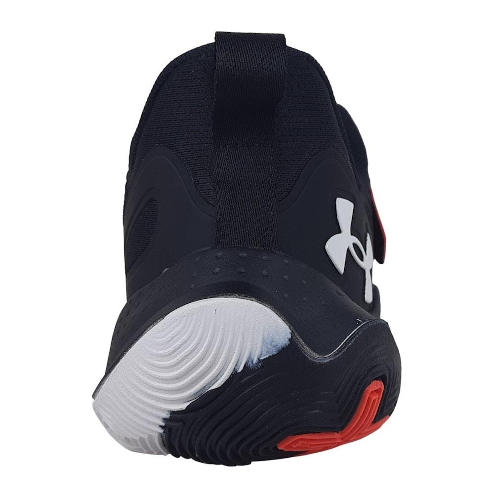 Tênis Under Armour Buzzer SE Laranja Masculino Laranja/Preto 6