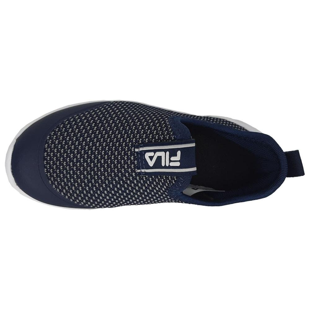 Tênis Fila Funny Baby Marinho e Branco Azul 4